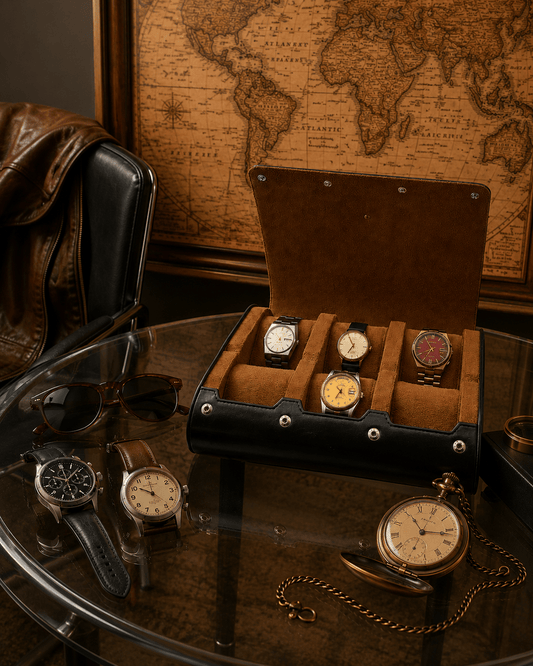 Estuche Viaje de 6 Relojes